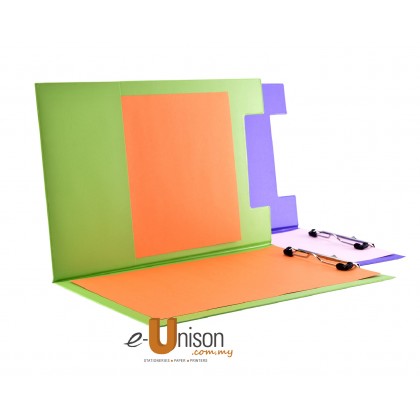 PVC Student File (Wire Clip) A4
